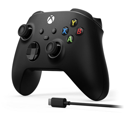 GAMEPAD INALAMBRICO MICROSOFT XBOX + CABLE USB C 1V8-000016