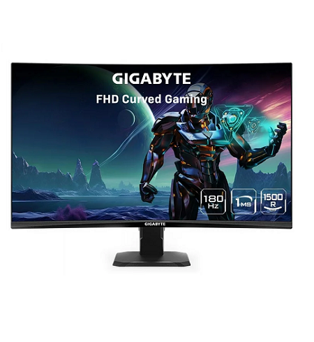 MONITOR GIGABYTE GAMING 27" GS27FC US CURVO 1920x1080/ 180HZ/ HDMI-DP