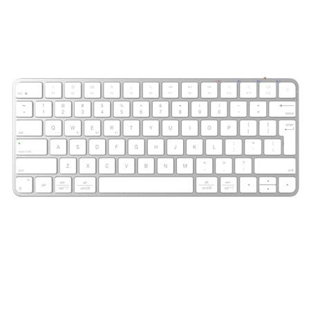 TECLADO MEETION K210MW DUAL MODE 2.4GHZ+BT WHITE